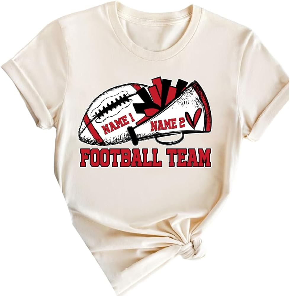 Personalized Football mom, Football mom Shirt, Football mom Shirts for Women,Football mom Sweatshirt