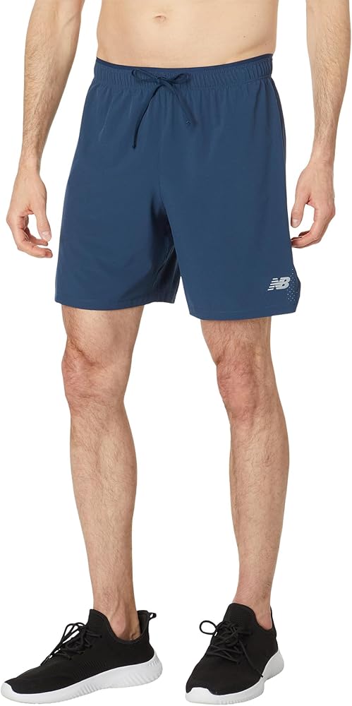 New Balance mens Rc Short 7"