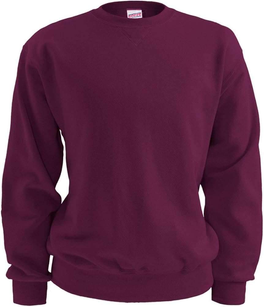 Soffe Men's Crew Neck Sweatshirt