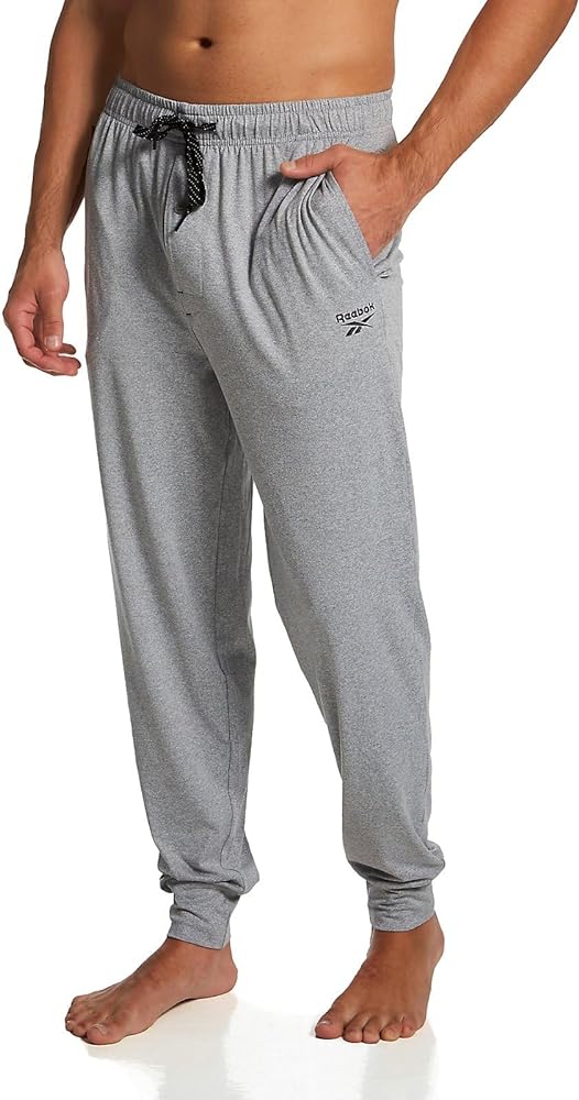 Reebok Men's Performance Sport Soft Jogger Heather Grey/L