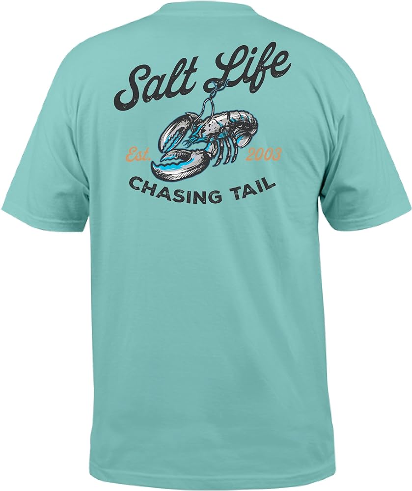 Salt Life Men's Clawed Catch Short Sleeve Tee