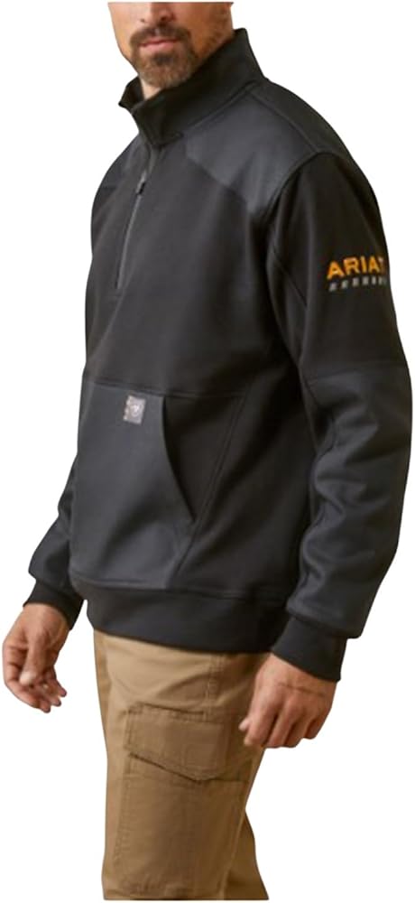 Ariat Men's Rebar Workman Duracanvas 1/4 Zip Sweatshirt