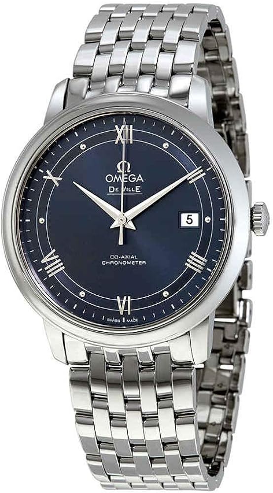 Omega De Ville Prestige Automatic Blue Dial Men's Watch 424.10.40.20.03.002