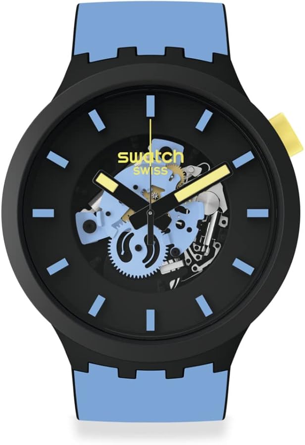 Swatch TRAVEL BY DAY Unisex Watch (Model: SB03B108)