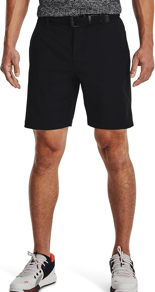 Under Armour Men's UA Iso-Chill Shorts - 1370083-001 - Black/Halo Gray - 42