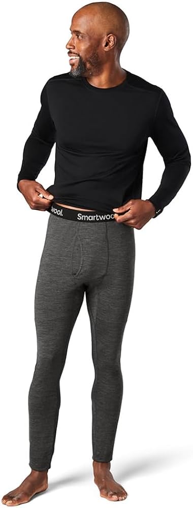 Smartwool Men's Classic All-Season Merino Wool Base Layer Bottom (Slim Fit)