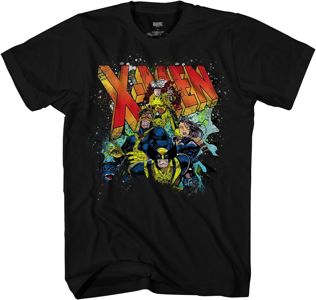 Marvel X Team Ups Classic Characters Men's T-Shirt