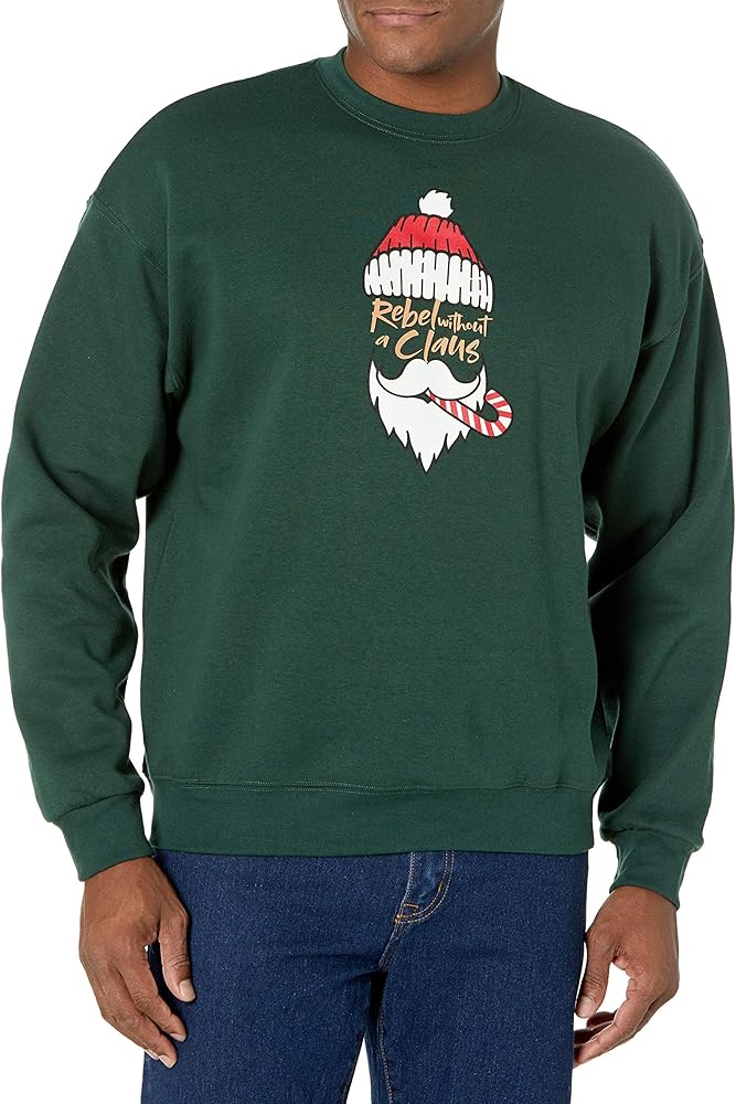 Hanes Men's Ugly Christmas Sweatshirt