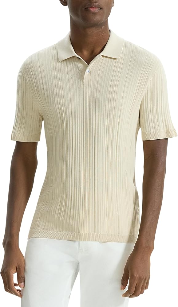 Theory Men's Goris Textured Polo