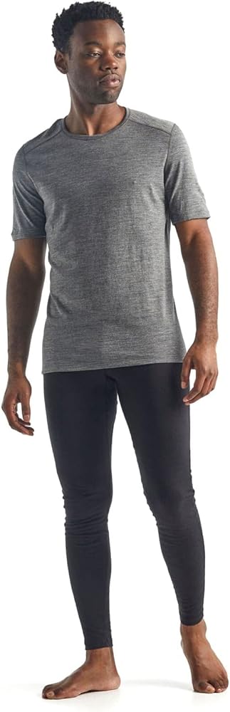 Icebreaker mens 200 Oasis Short Sleeve Thermal Cold Weather Base Layer Crew T-shirt