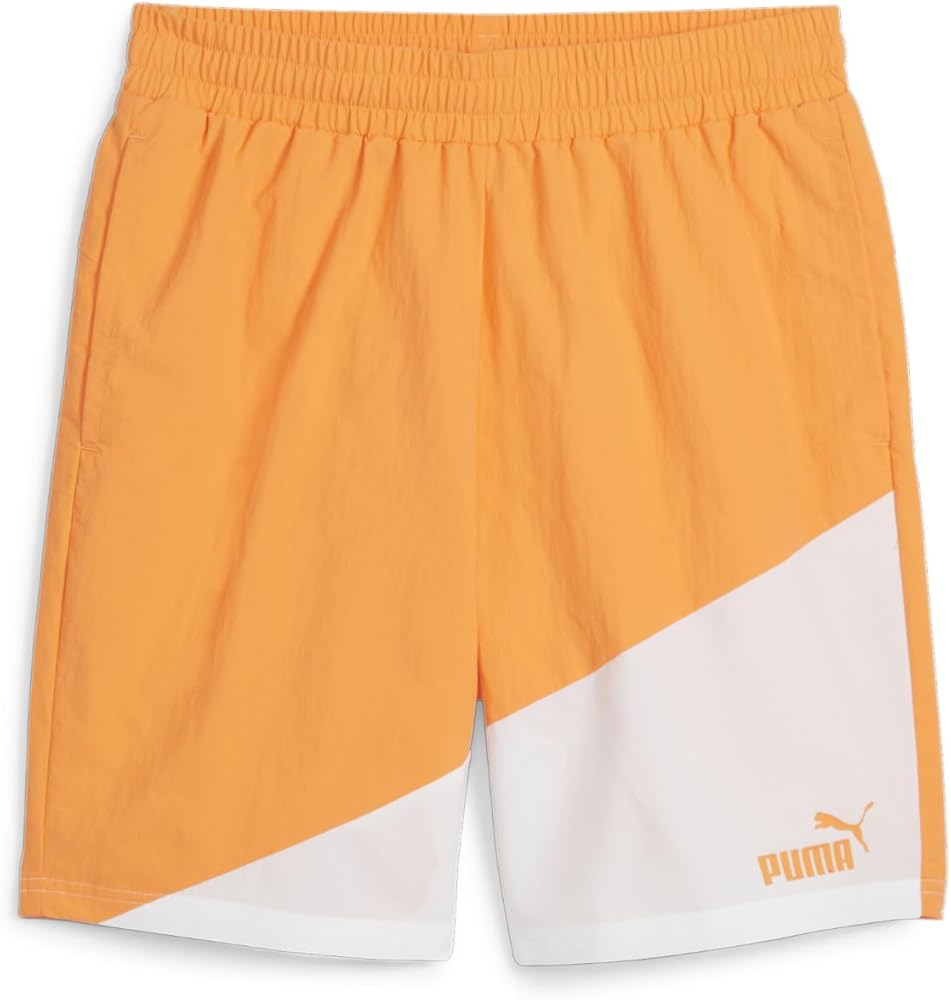 PUMA Men's Power Colorblock Woven Shorts 8"