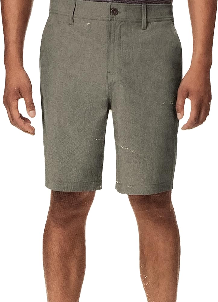 32 DEGREES Cool Men's Performance Shorts (40, Blue Spruce Melange)