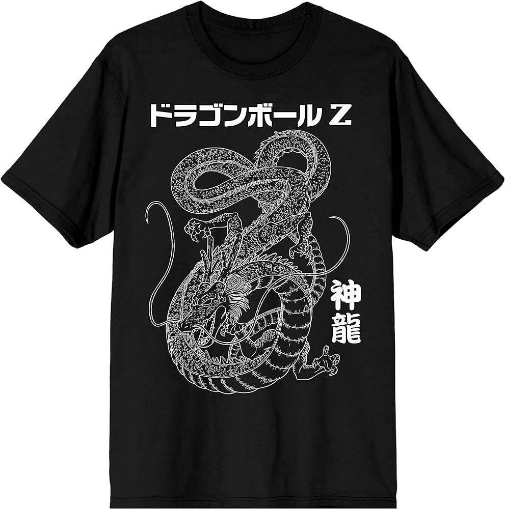 Dragon Ball Z Shenron Men's Black Graphic Tee