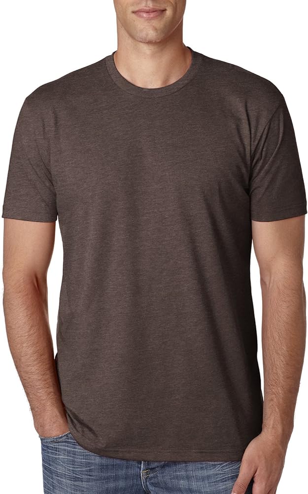 Next Level Mens Premium Fitted CVC Crew Tee (N6210) Espresso XL