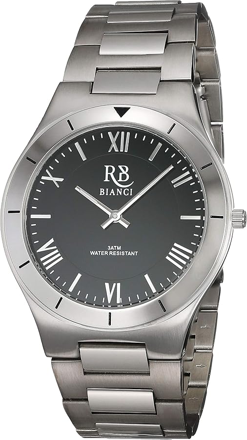 ROBERTO BIANCI WATCHES Men's RB0312 Eterno Analog Display Quartz Black Watch