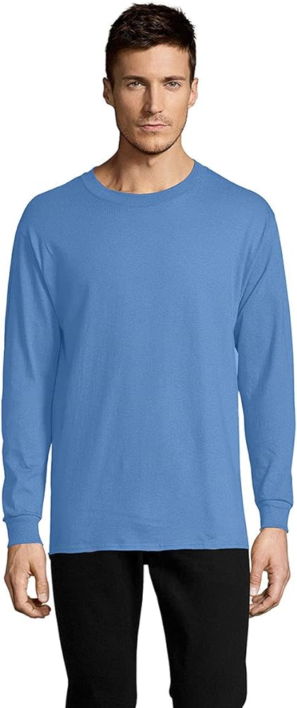 Hanes Essential-T 100% Cotton Long Sleeve T-Shirt 5286