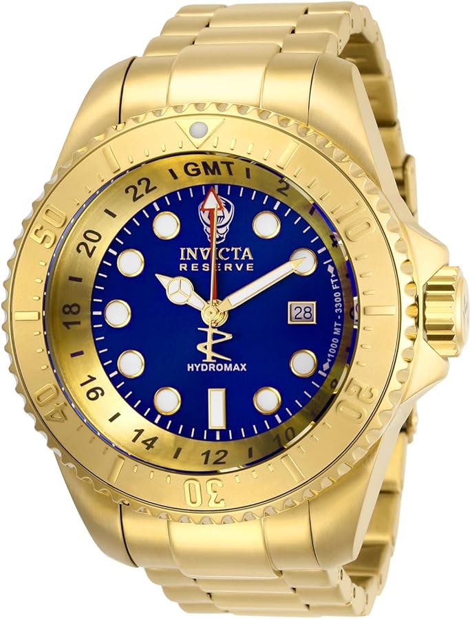 Invicta Men Hydromax Quartz Watch, Gold, 29731