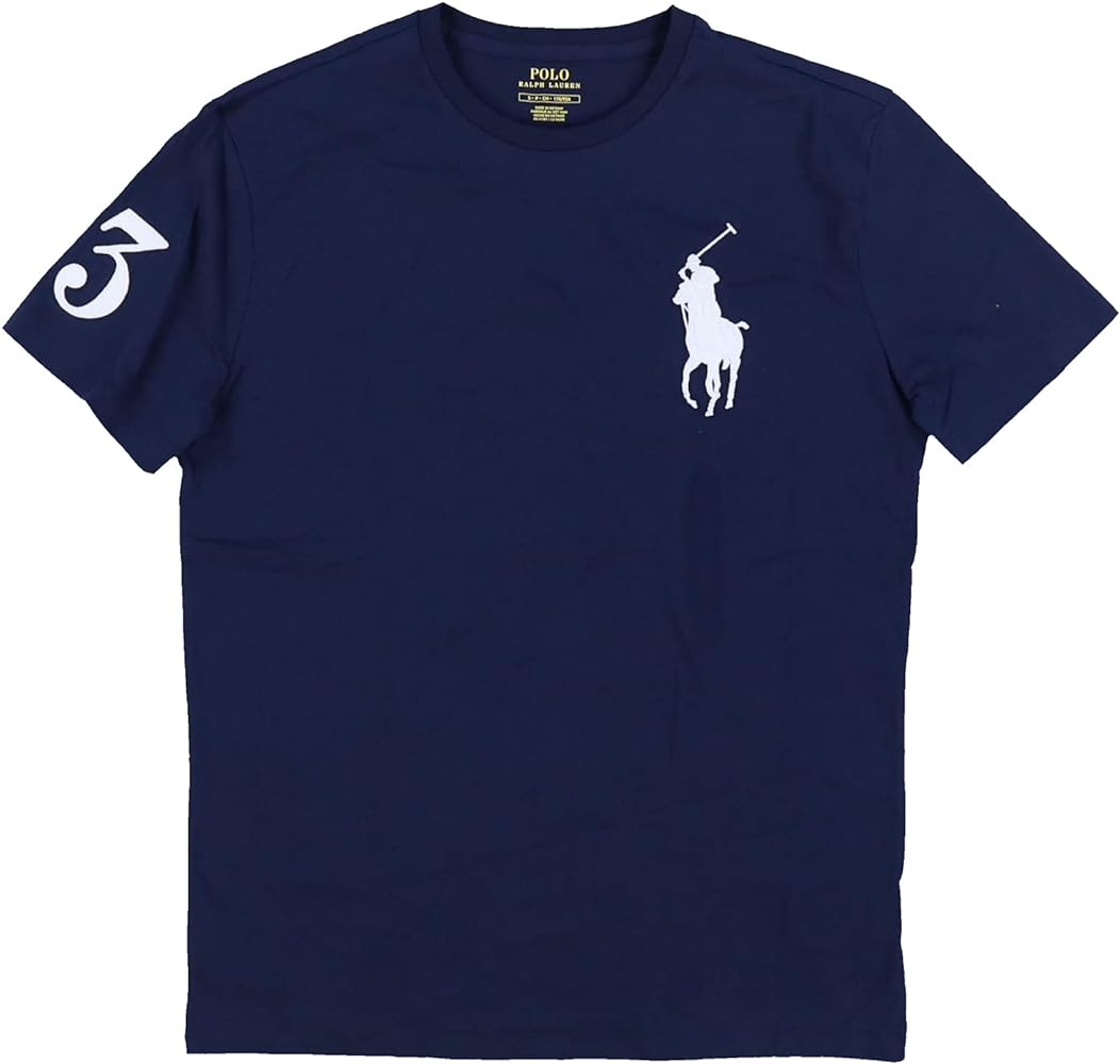 Polo Ralph Lauren Mens Crew Neck Big Pony T-Shirt