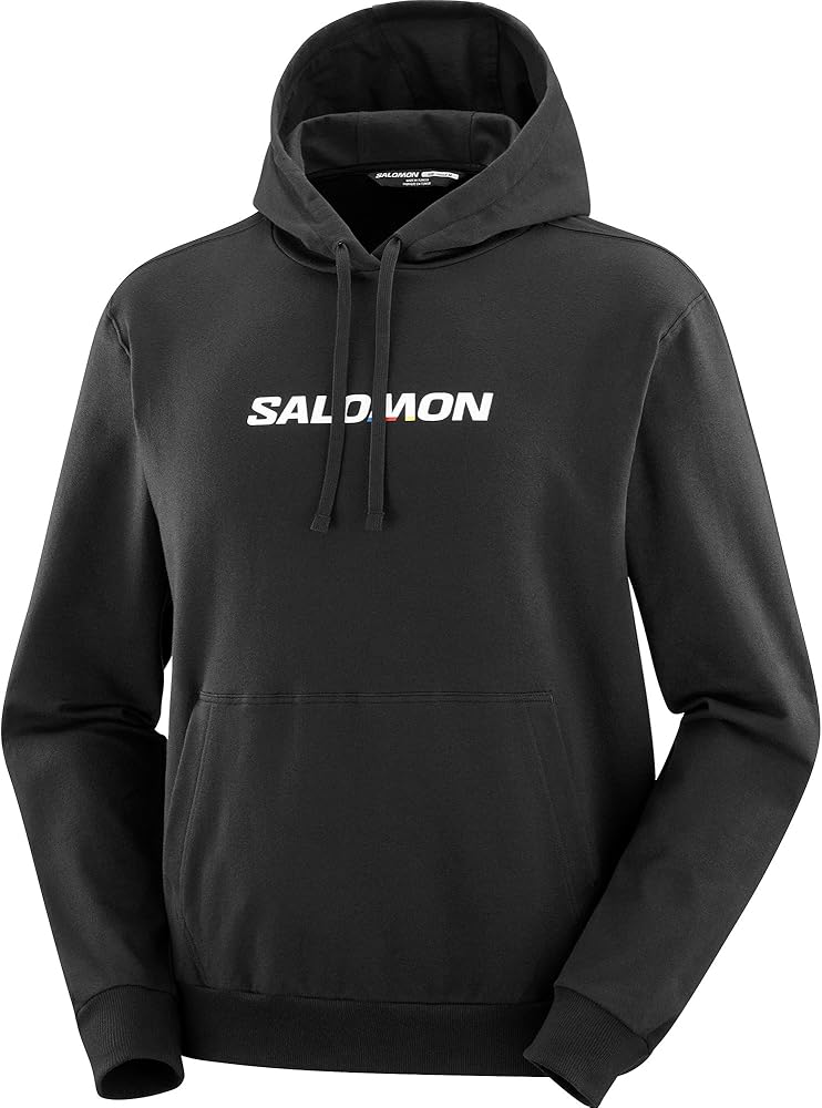 Salomon Men's Logo Performance Hoodie Sweatshirt