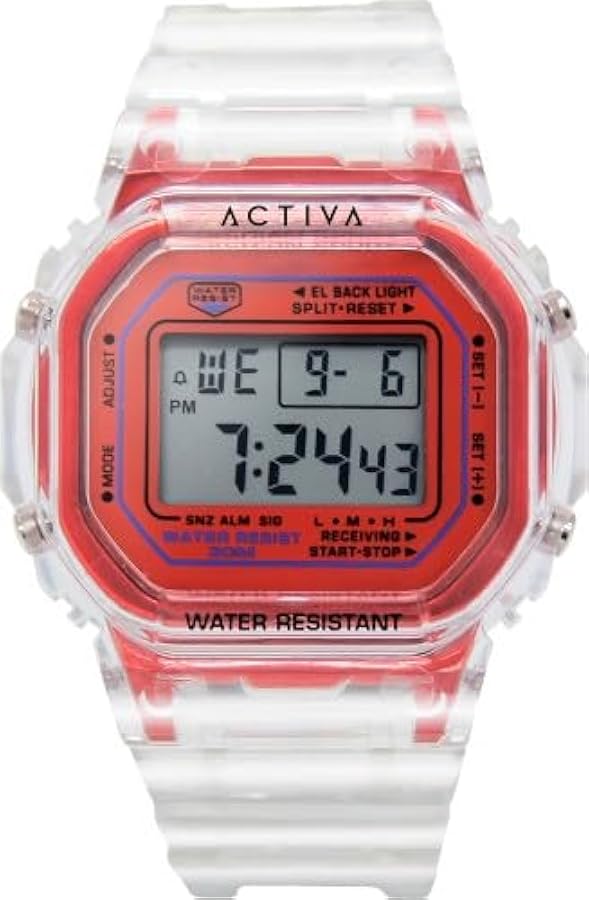 Invicta Shock resistant watch Clear Red