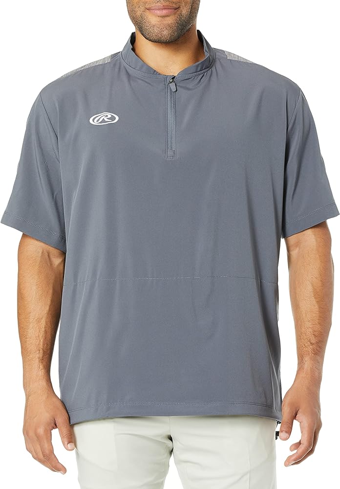 Rawlings Men's Short Sleeve Launch Cage Jacket