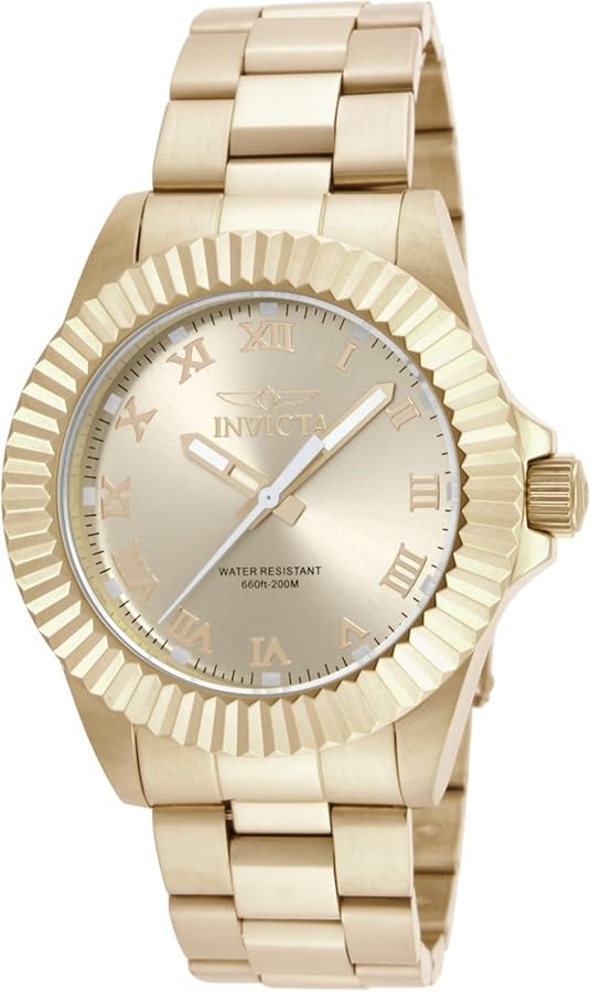 Invicta Men's 16739 Pro Diver Analog Display Swiss Quartz Gold Watch