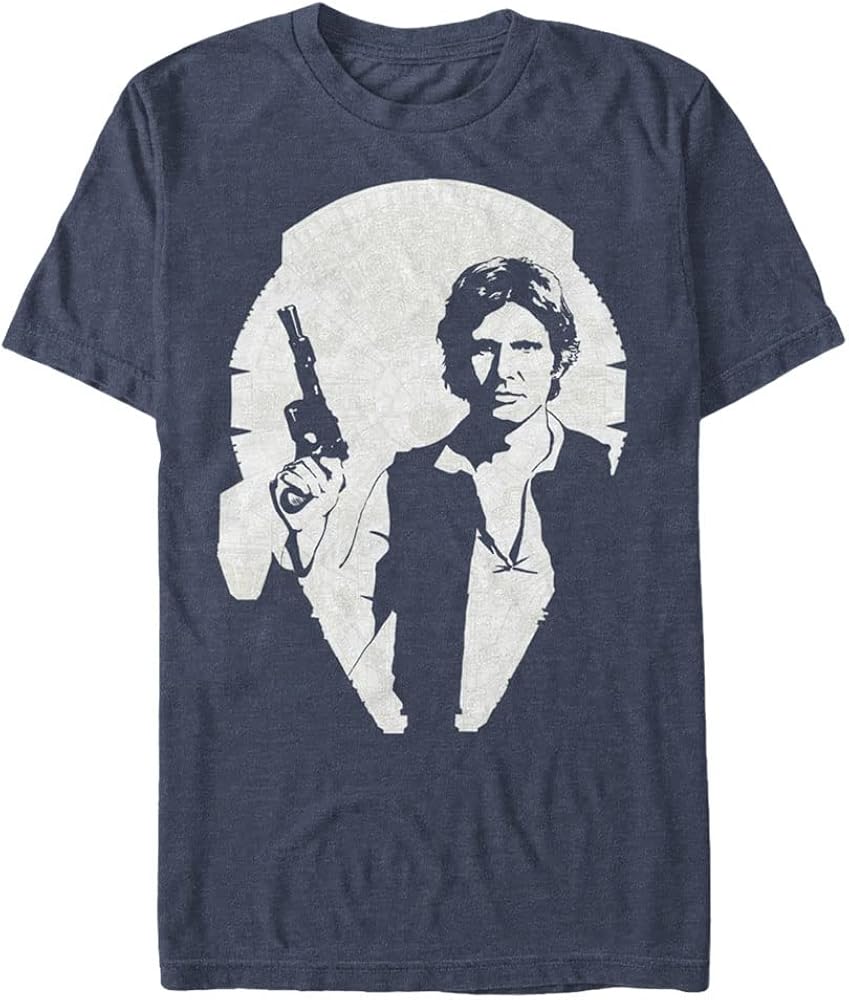 STAR WARS Big & Tall Han Falcon Silo Men's Tops Short Sleeve Tee Shirt