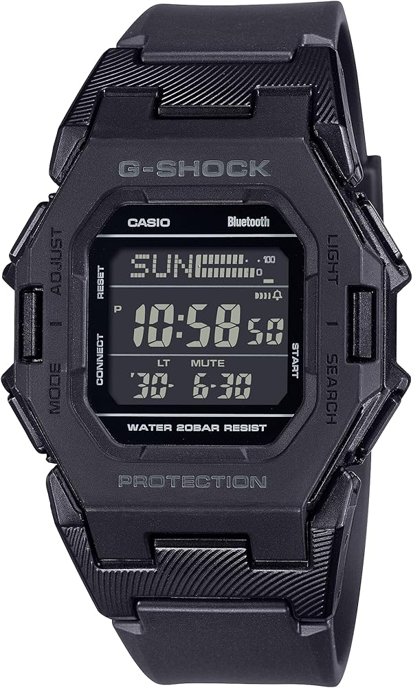 CASIO G-Shock Compact All Black Digital Watch GD-B500-1