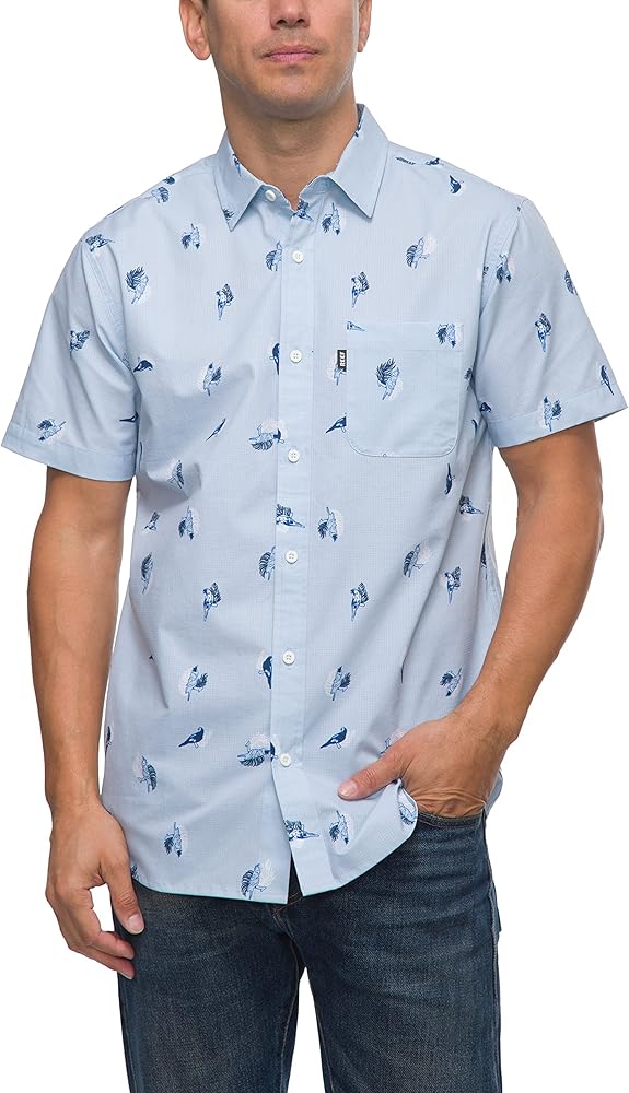 Reef Mens Rains Short Sleeve Shirt