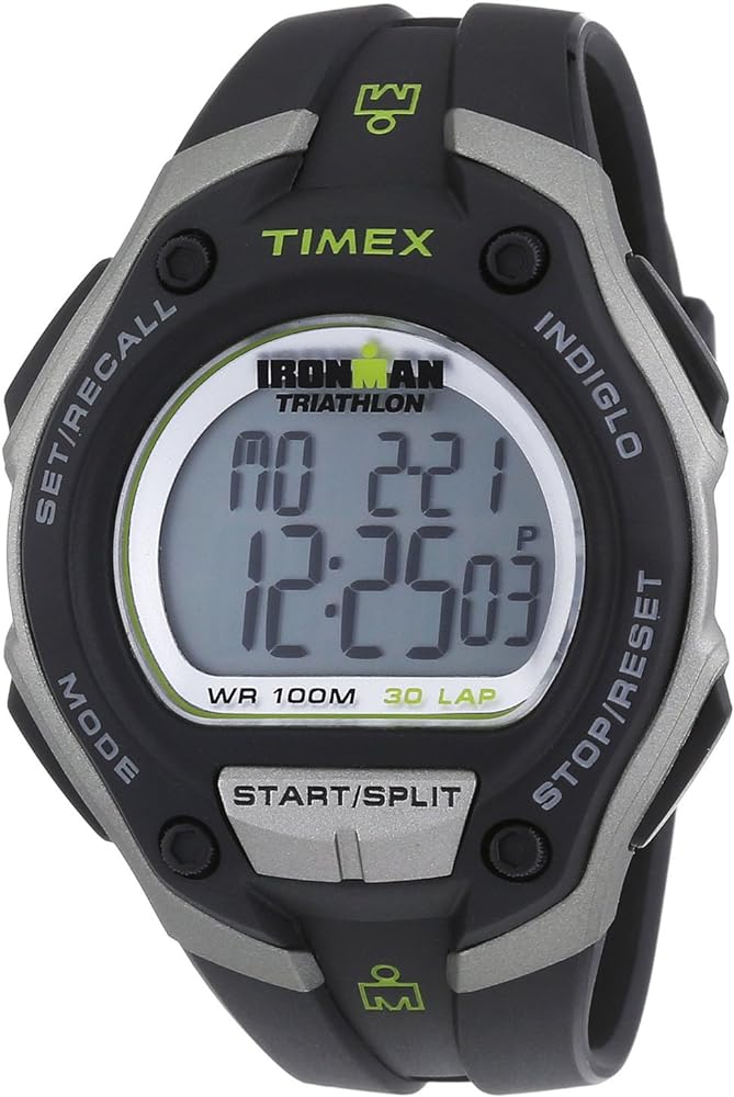 Timex Ironman Digital Quartz 30-Lap Recall Mens Watch T5K412