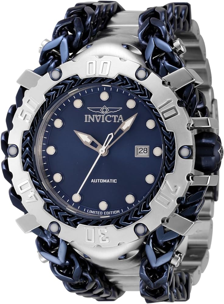 Invicta Gladiator Date Automatic Blue Dial Men's Watch 46219