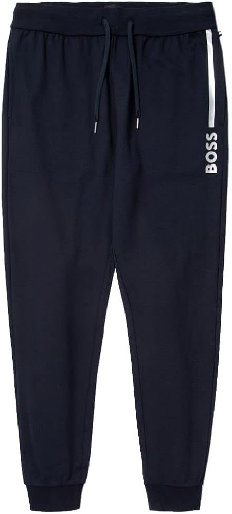 Hugo Boss Men's Lined Logo Cuff Sweatpants