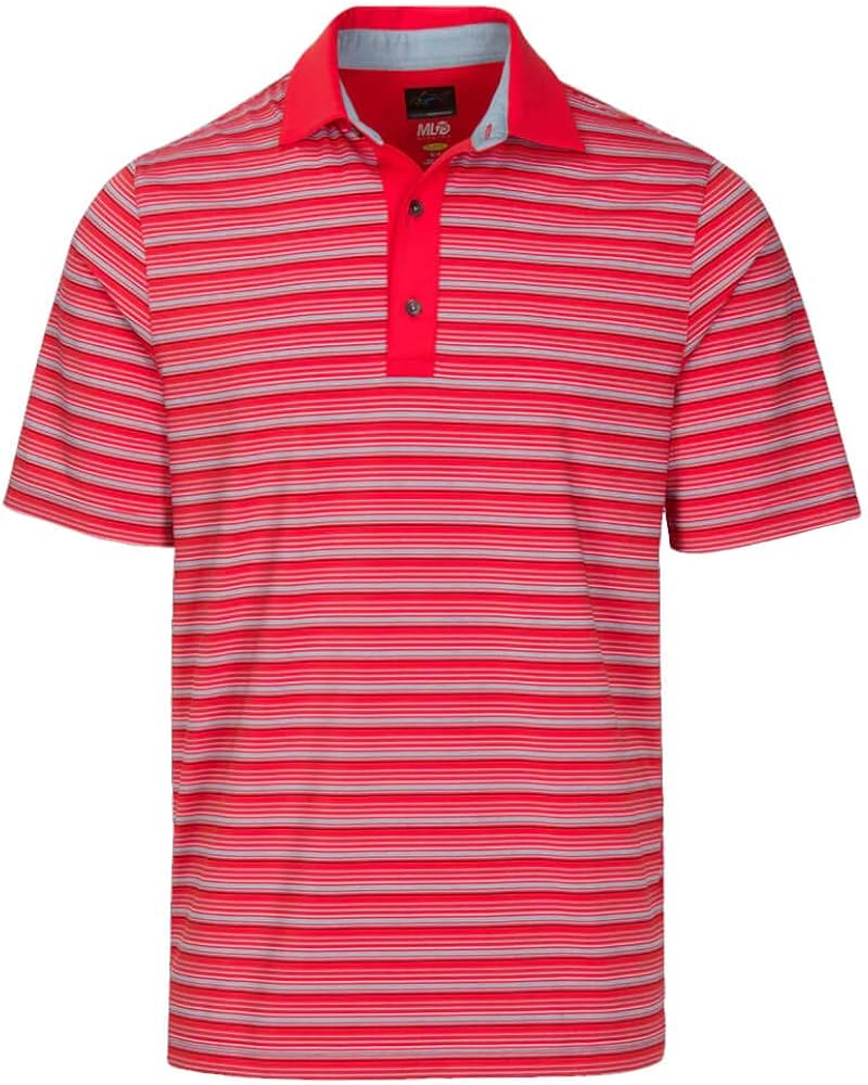 Greg Norman Men's Ml75 Stretch Flare Polo