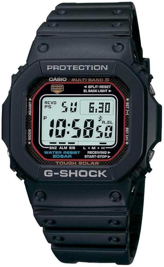 Casio G-Shock MB-6 GWM5610-1 Atomic Solar Classic Multi-Band 6 Wristwatch