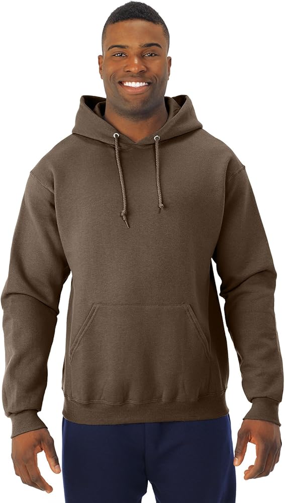 Jerzees Adult 8 oz. NuBlend® Fleece Pullover Hood XL CHOCOLATE