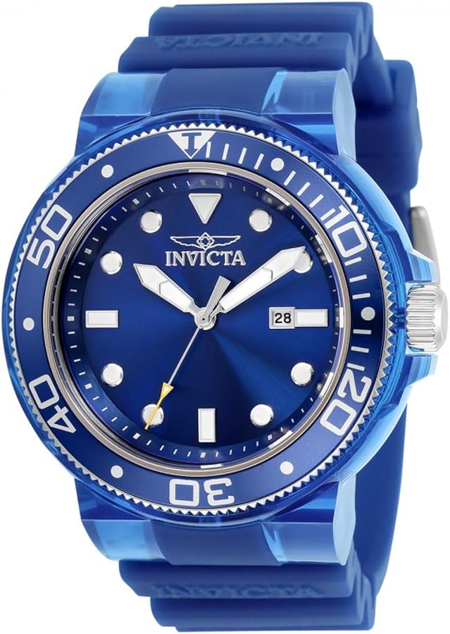 Invicta Quartz Montre avec Bracelet en Silicone 32331