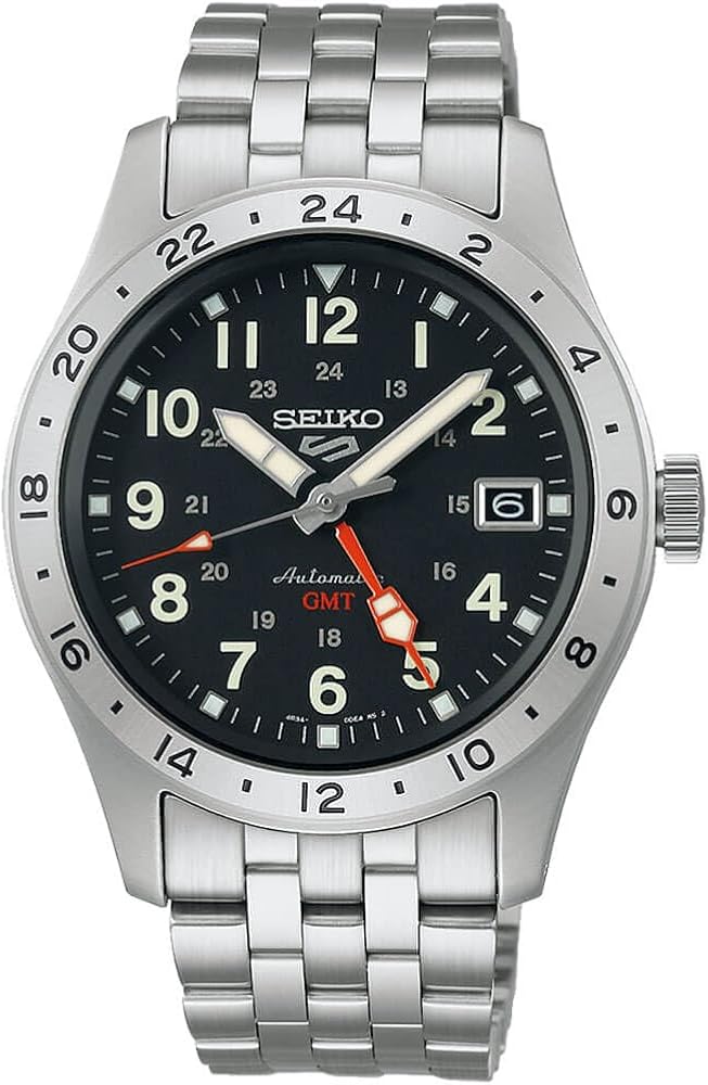 SEIKO 5 Sports Field GMT SSK023J1, Black