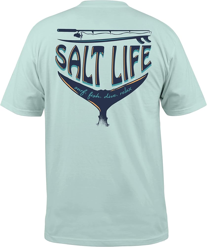 Salt Life men's Sl Reel Short Sleeve Tee