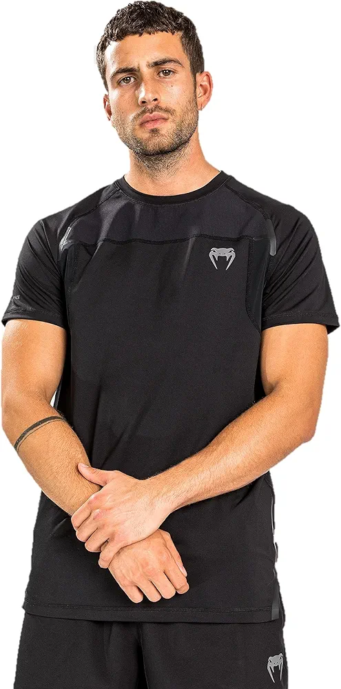 Venum Men's G-fit Air Dry Tech T-Shirt-Black