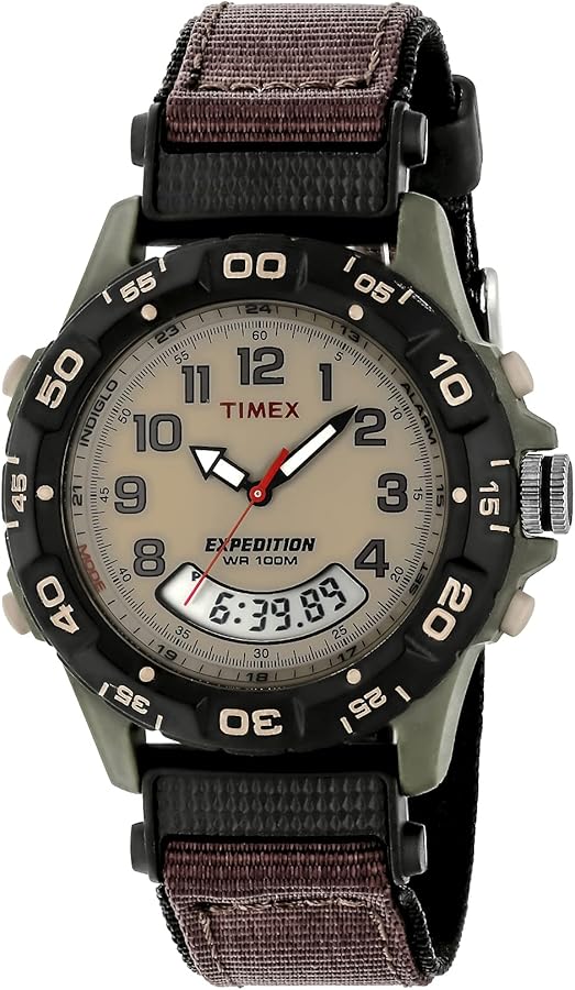 Timex Expedition Resin Combo Classic Analog Green/Black/Brown T45181