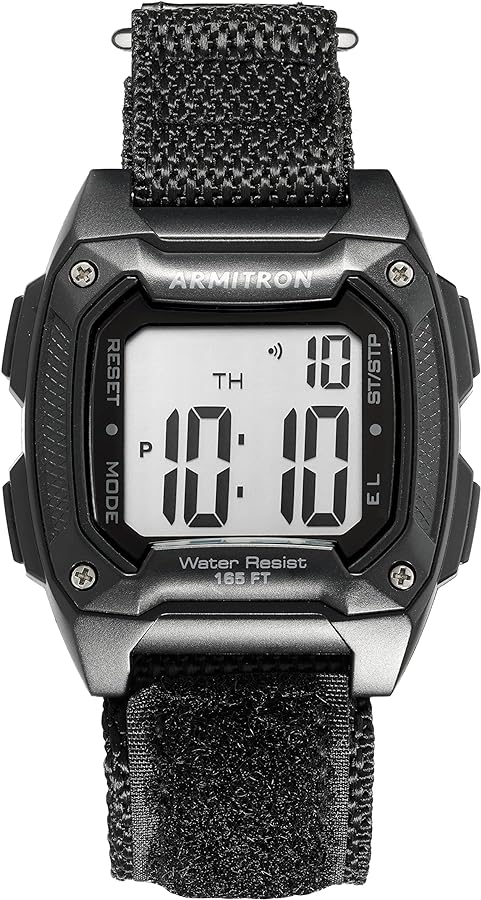 Armitron Sport Men's Digital Chronograph Nylon Strap Watch, 40/8465