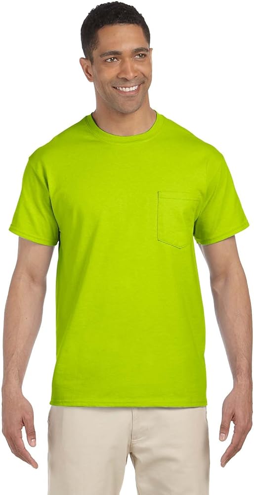 Gildan Mens 2-Pack Workwear Pocket T-Shirt