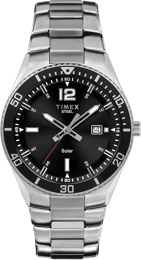 Timex Men's Solar Premium Dress 43mm Watch