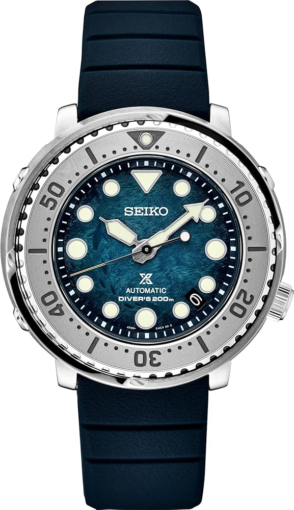 SEIKO SRPH77 Automatic Dive Watch for Men - Prospex Special Edition - LumiBrite Hands, Rotating Elapsed Timing Bezel - Water Resistant 200M