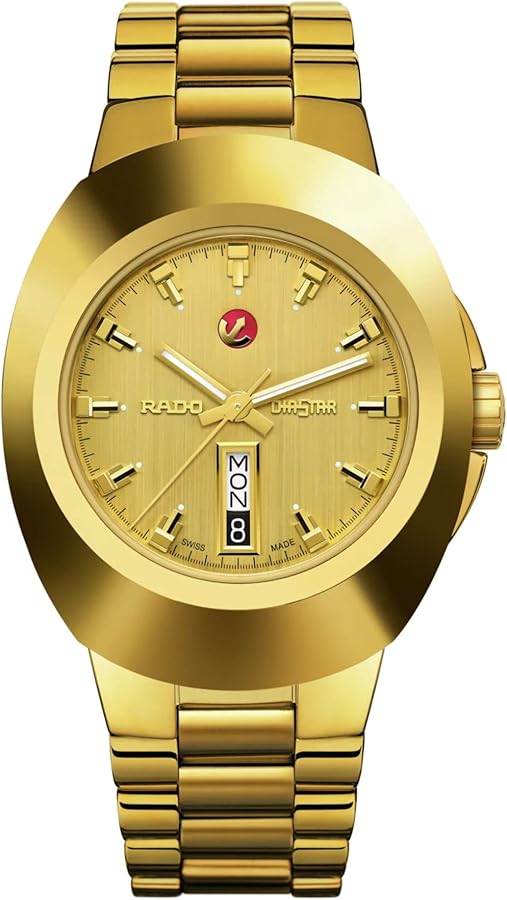 Rado Men's DiaStar Original Swiss Automatic Watch, Gold