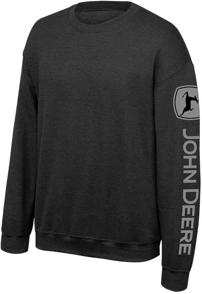 John Deere Jd Crew Neck Fleece Sweatshirt