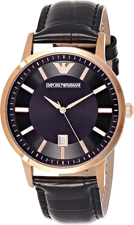 Emporio Armani Men's Watch Men's Leather Strap AR2425-2