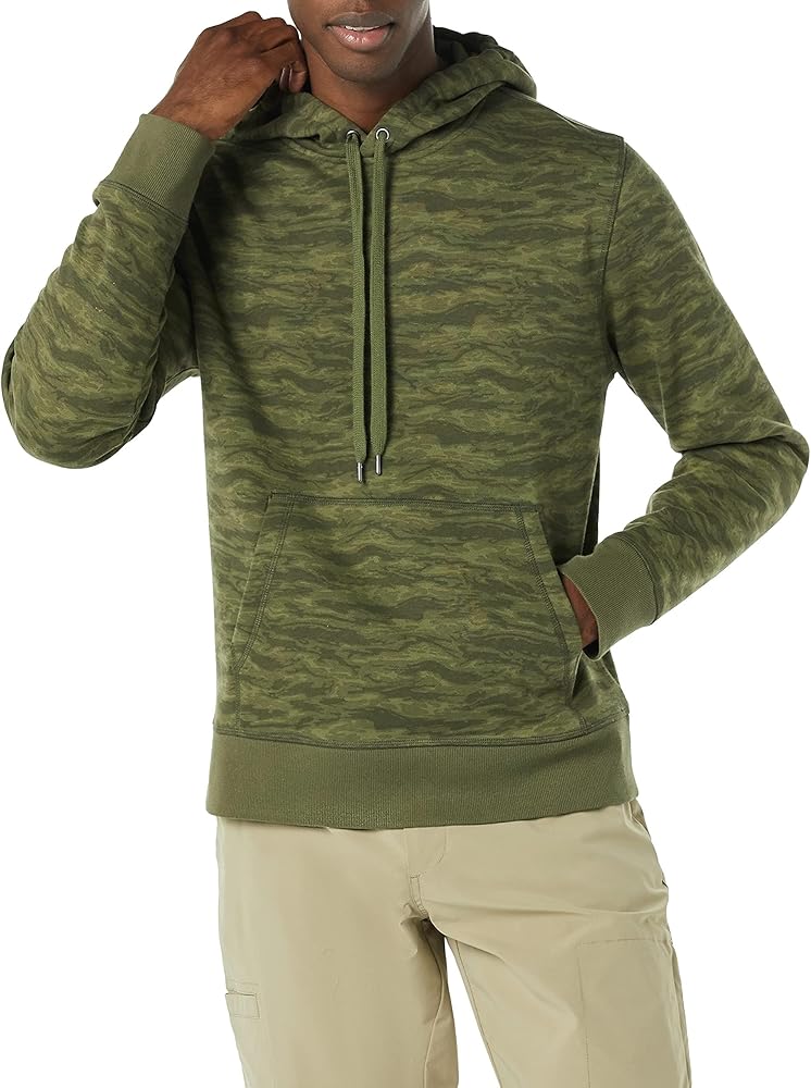 Amazon Essentials Men's Fleece Hoodie (Available in Big & Tall)