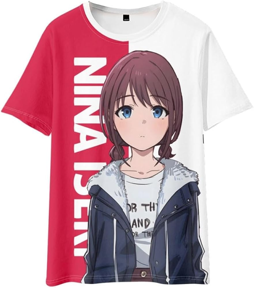 Anime Girls Band Cry T-Shirt 2024 New Manga 3D Crewneck Short Sleeve Streetwear Men Women Harajuku Clothes