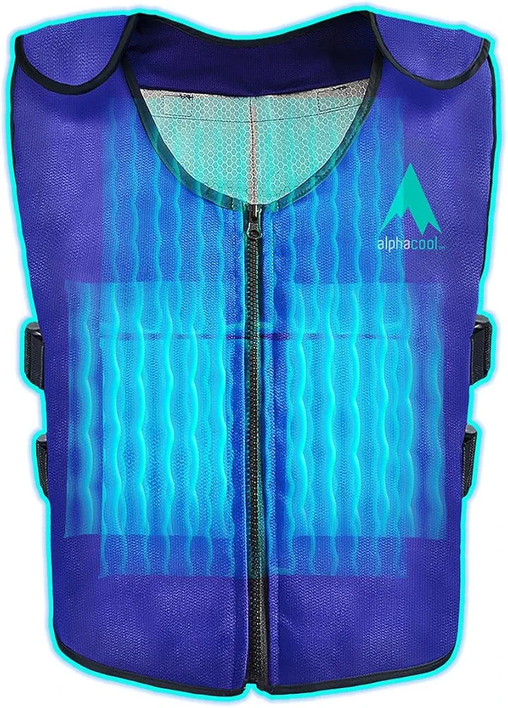 Ice Vest for Men and Women Adjustable Cooling Vest with Ice Packs